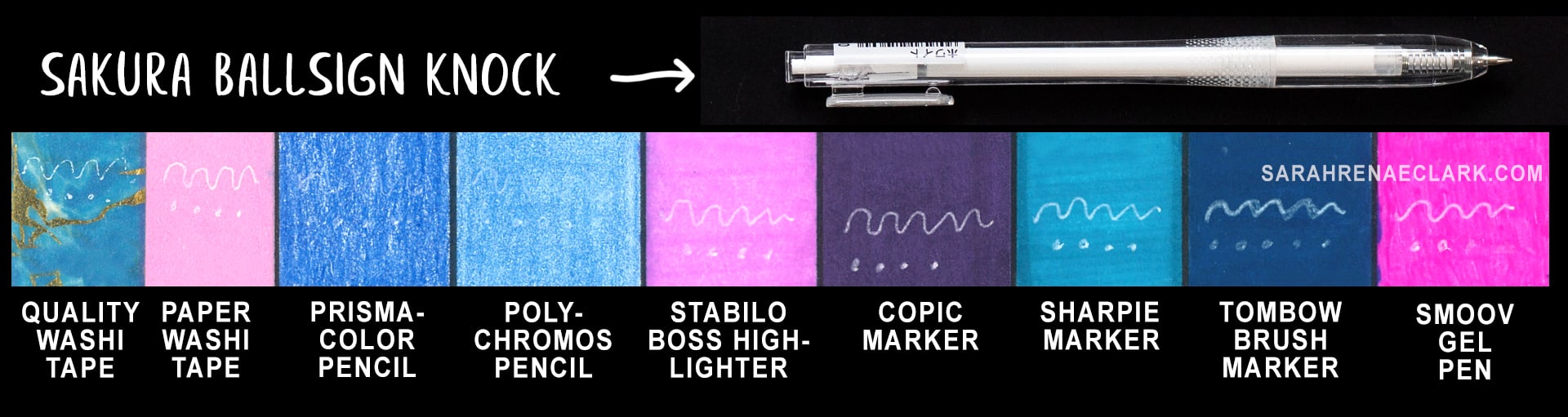 Sakura Ballsign White Pen Review