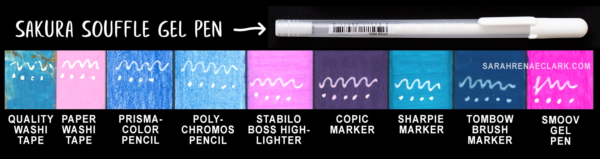 Sakura Souffle White Gel Pen Review
