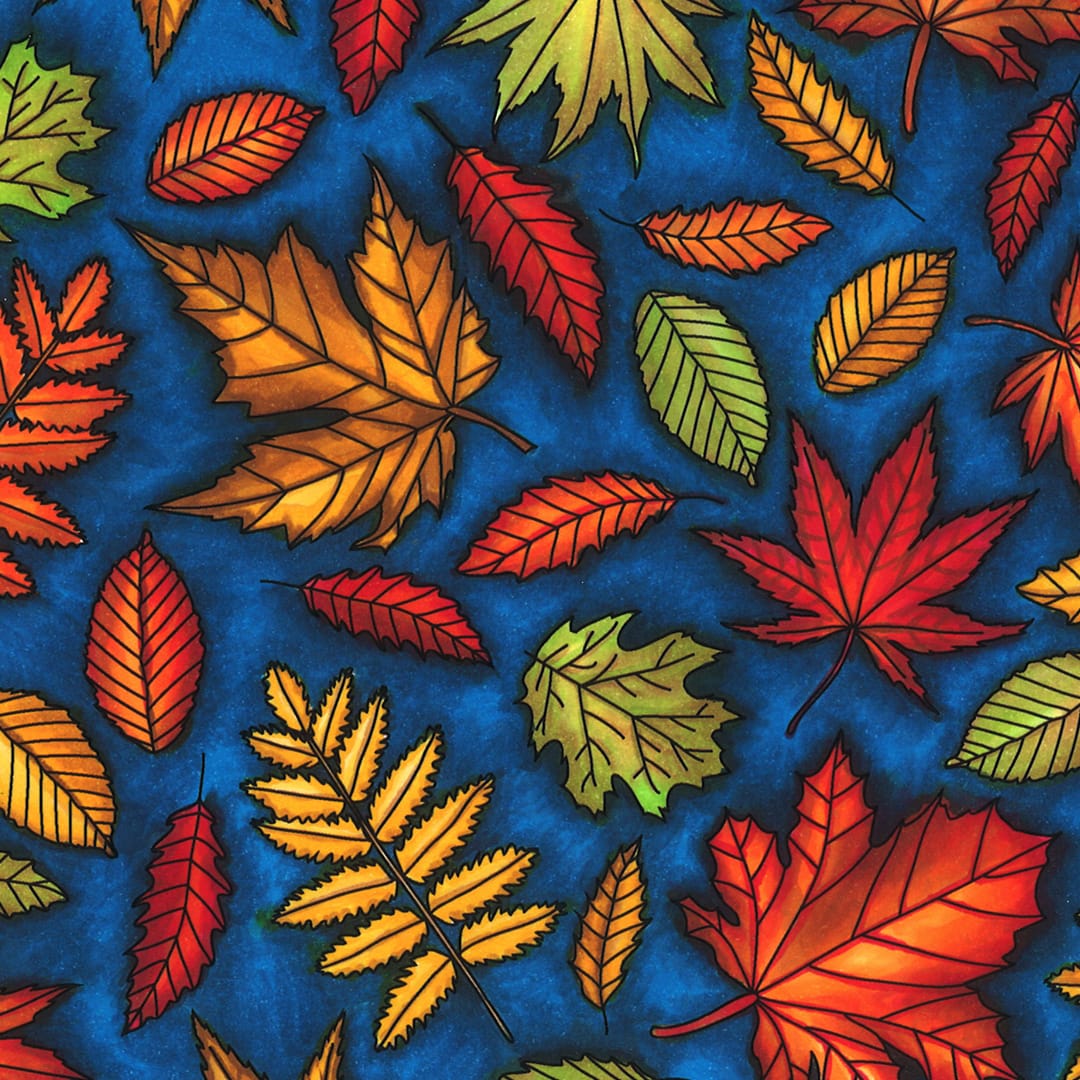 Example of shading on an Adult Coloring Page