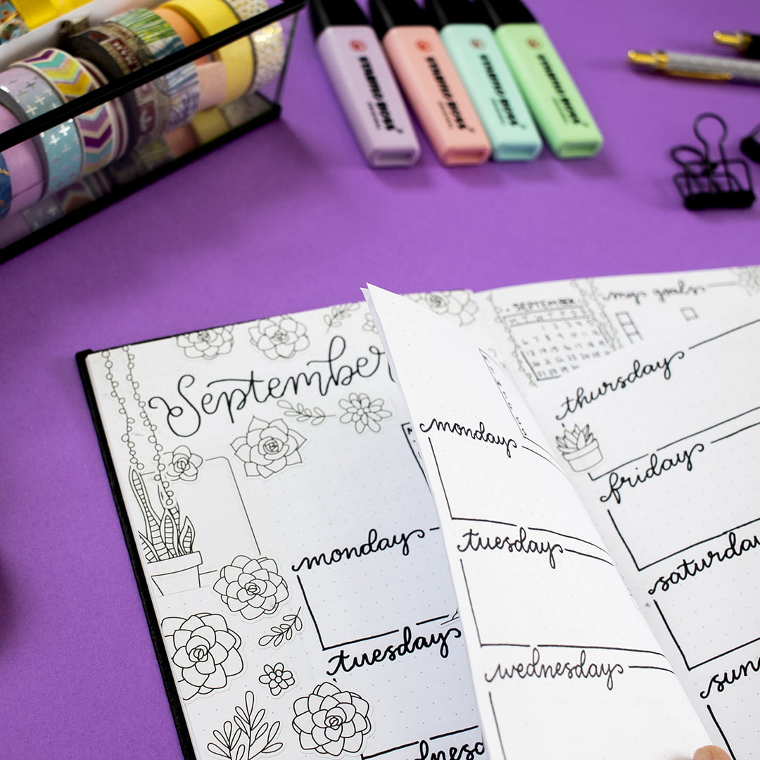 Creative Planner Dutch Door Example