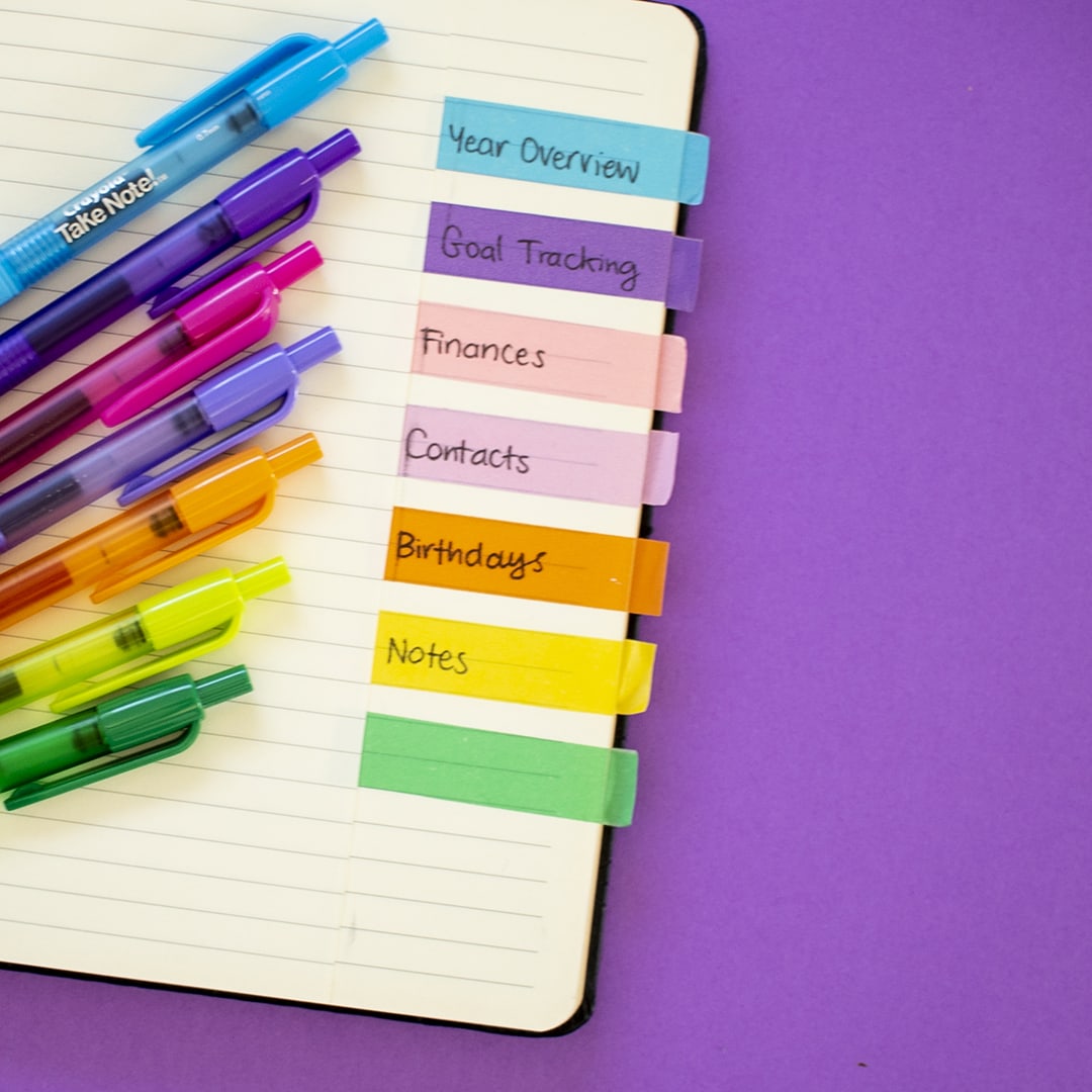 DIY Washi Planner Tabs