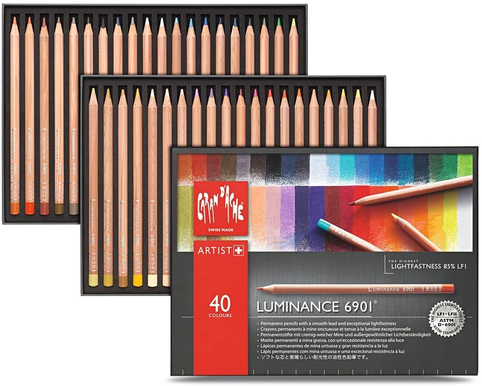 Caran d'ache luminance pencils