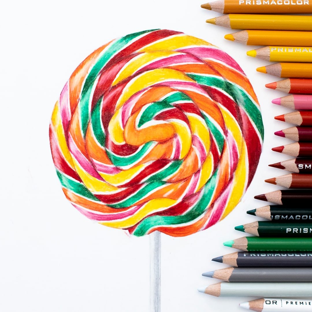 Colored pencil artwork by Sarah Renae Clark - Done with Prismacolor Pencils