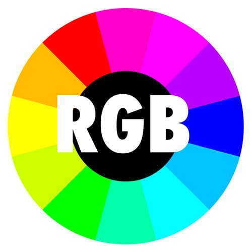Additive RGB Color Wheel