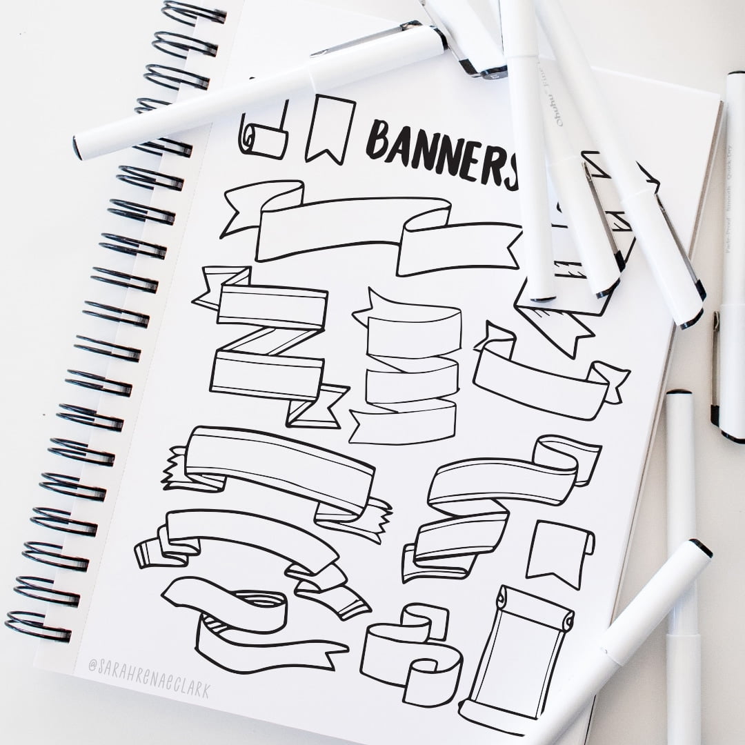 Doodling Banner Ideas
