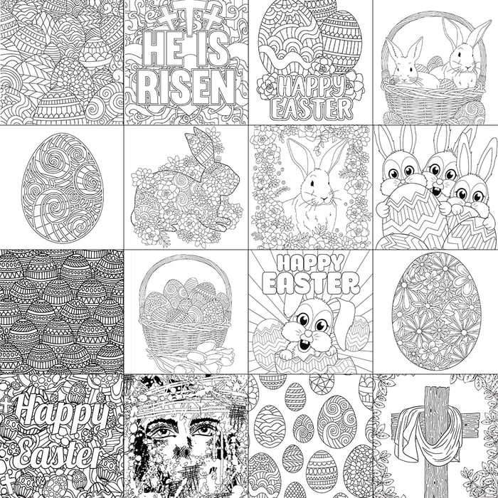 Easter coloring pages