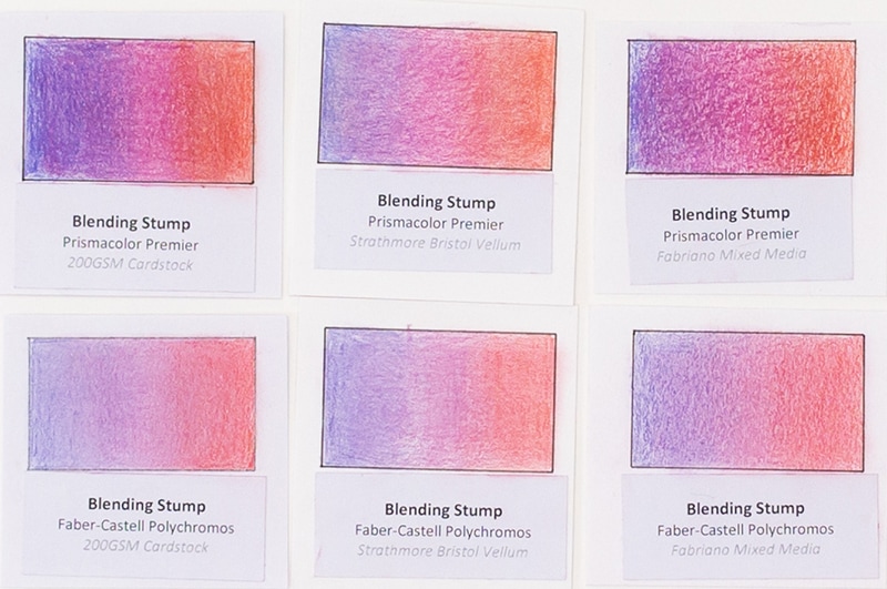 Color Pencil Blending Stump