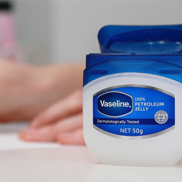 Using Vaseline to blend color pencils