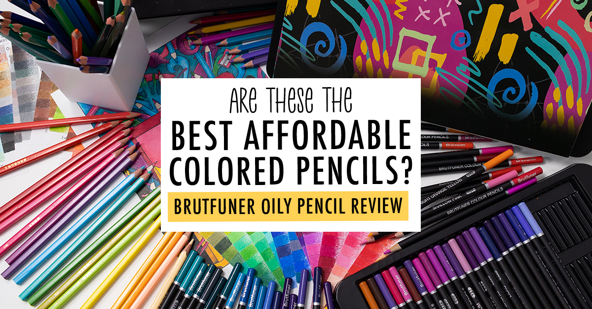 Brutfuner Oil Pencils Review - Are these the best affordable colored pencils?