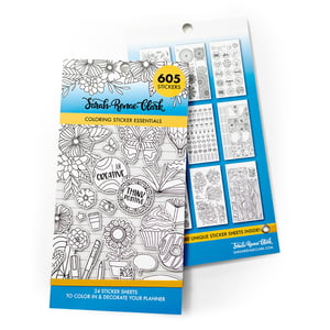 Coloring Essentials Sticker Book