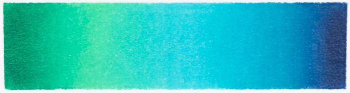 prismacolor gradient green to blue