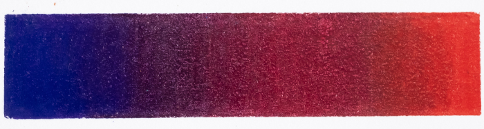 prismacolor gradient blue to red