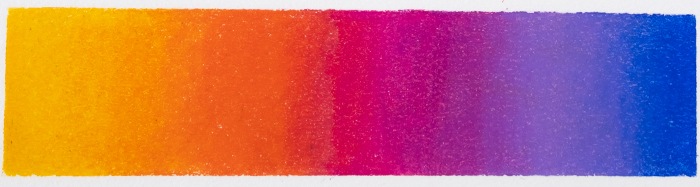 prismacolor rainbow gradient