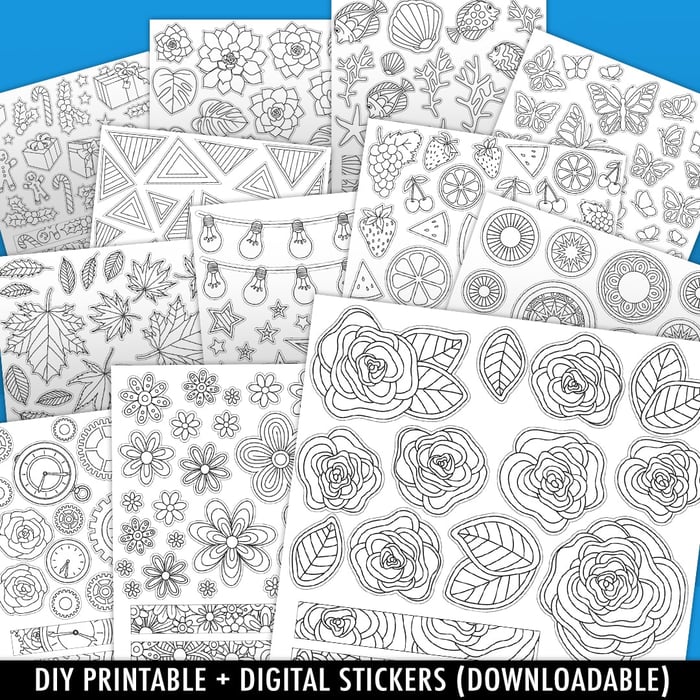 Variety Series 1 Printable Stickers