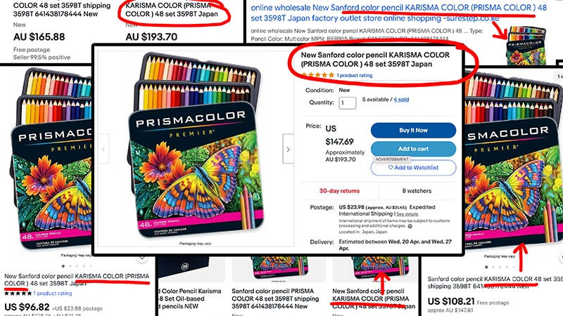 Prismacolor Colored Pencils
