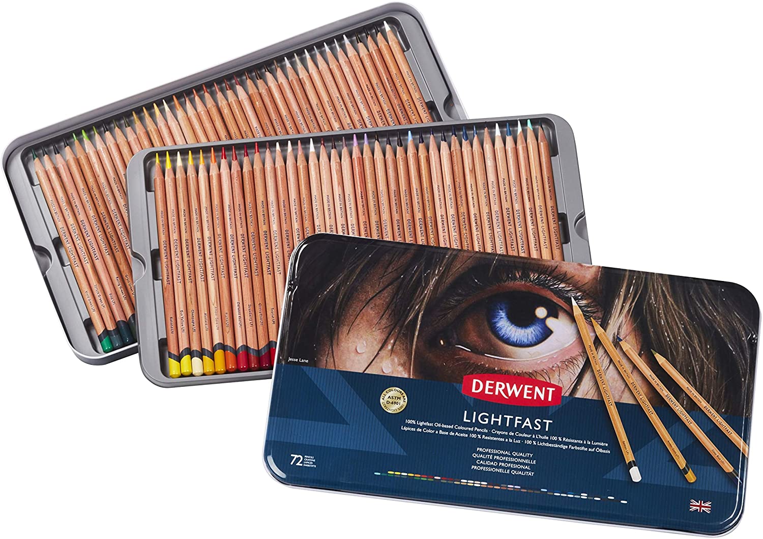Derwent Lightfast Colored Pencils - 72 Set