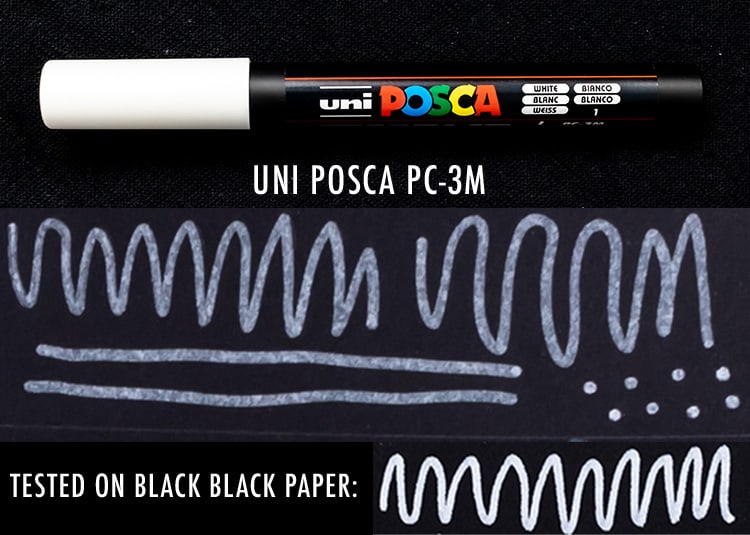 Uni Posca PC-3M - White