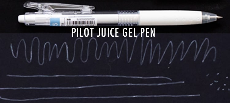 Pilot Juice White Gel Pen