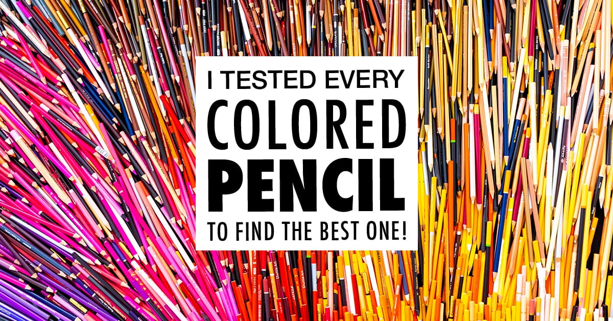 I tested every colored pencil to find the best one!