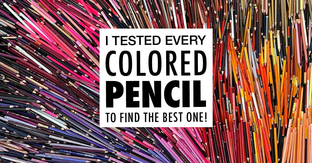 I tested every colored pencil to find the best one!