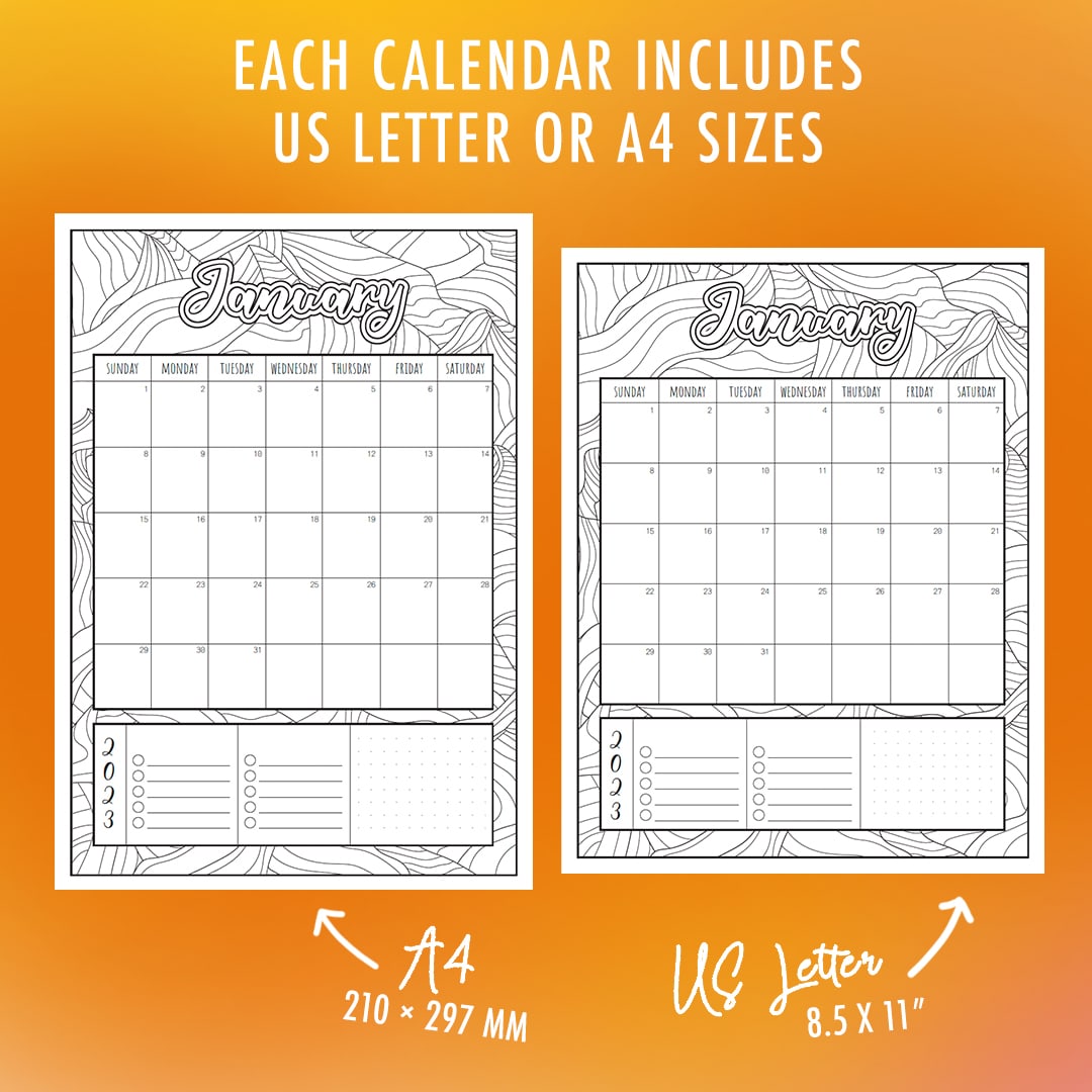 2023 Printable Calendar