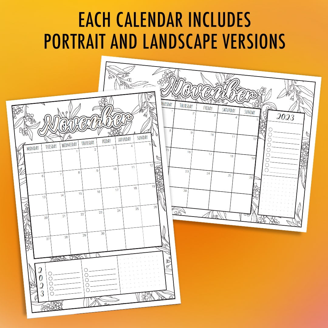 2023 Printable Calendar