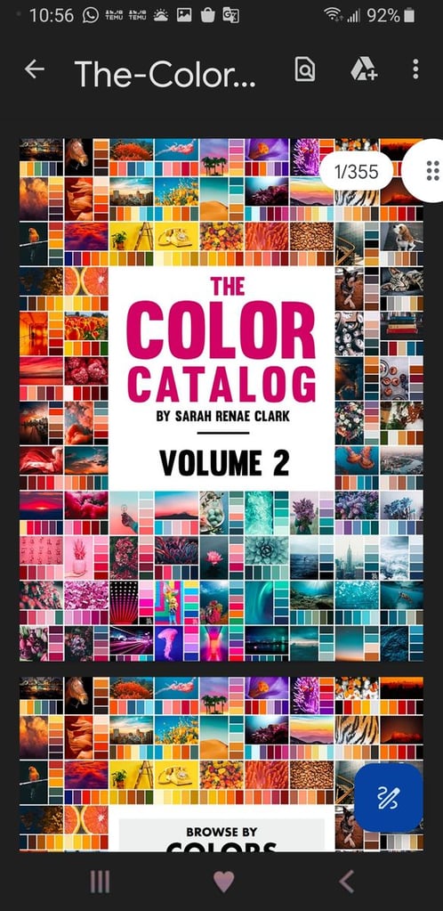 The Color Catalog | 250 Color Palettes in an Interactive PDF Color Guide