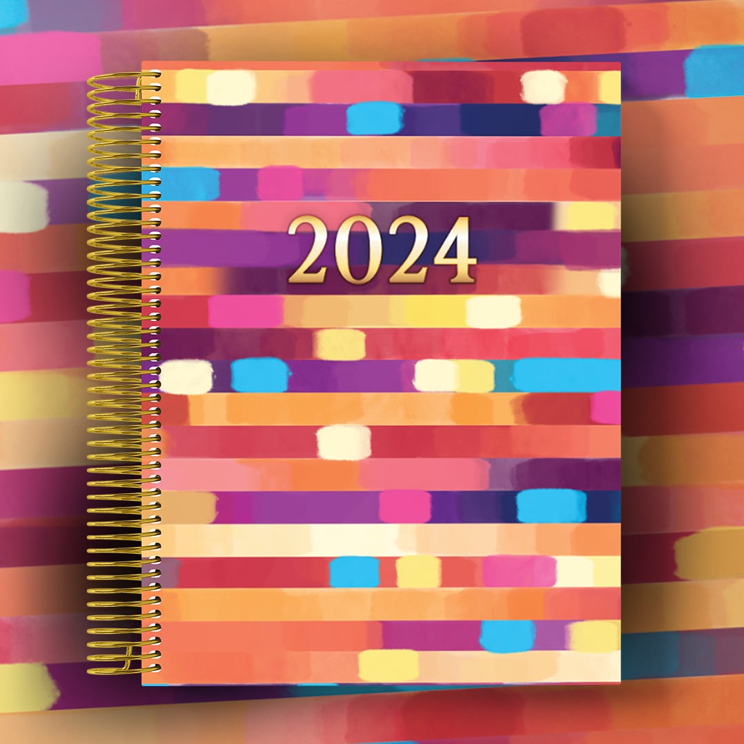2024 Hardcover Coloring Planner Hardcover 2024 art planner