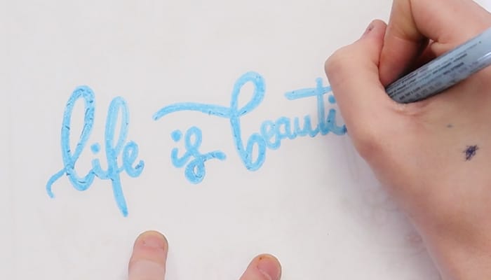 coloring with masking marker