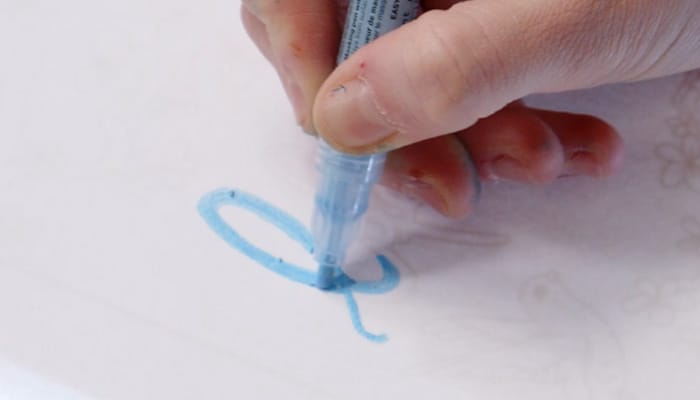 Coloring with masking marker