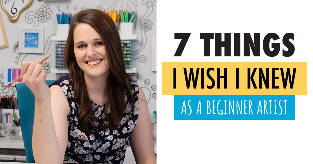 Here is 7 Things I wish I knew as a Beginner Artist that is helpful advice for new artists.
