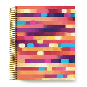 Classic Undated Coloring Planner (Sunset Design)