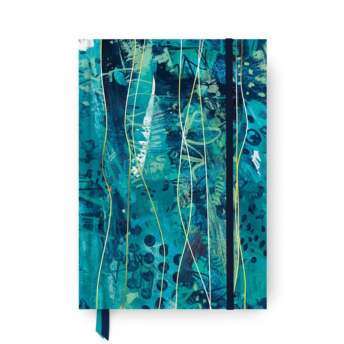 A5 Teal Jungle Journal