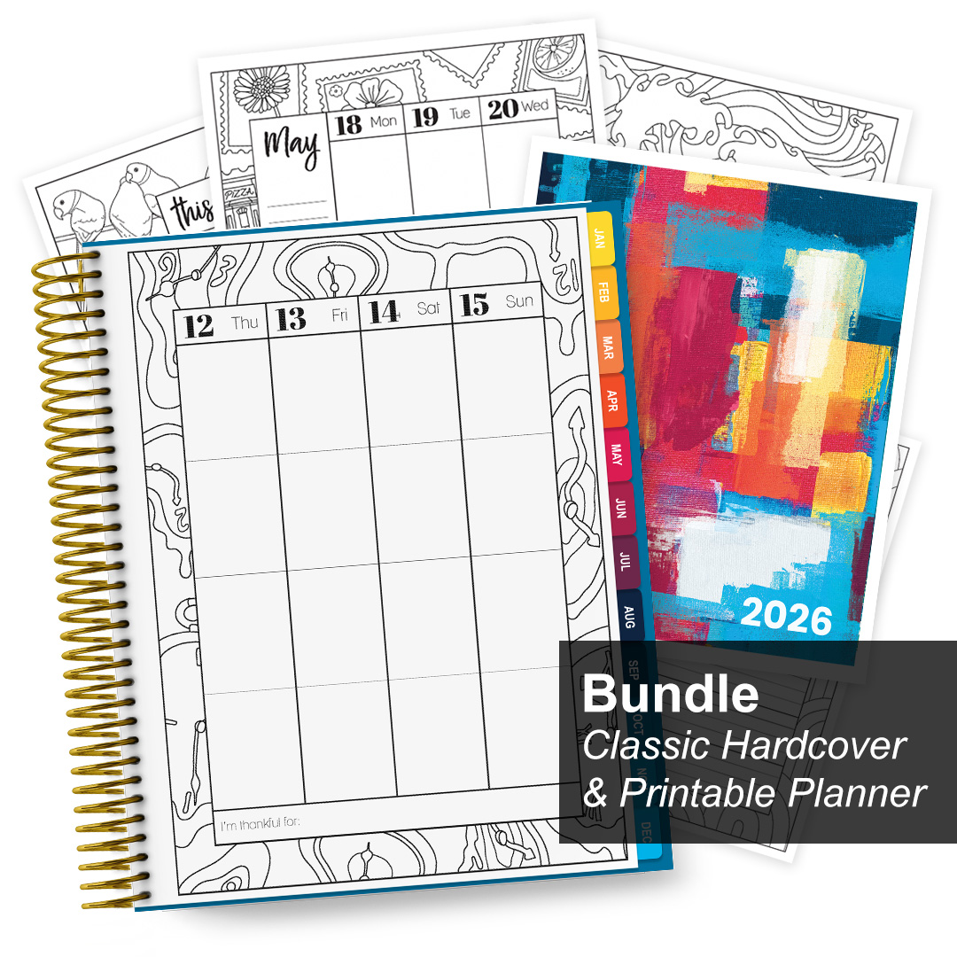 Classic Colouring Planner Bundle