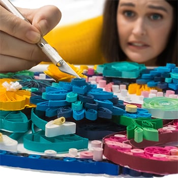 I Turned 1000+ Pieces of Paper into ART