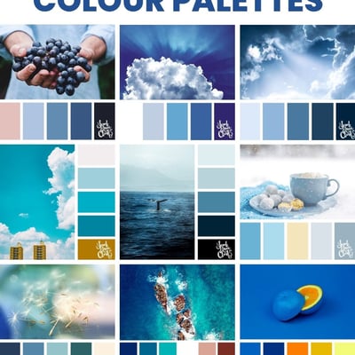 20 vibrant and cool colour palette to bring your art work some artist inspiration.