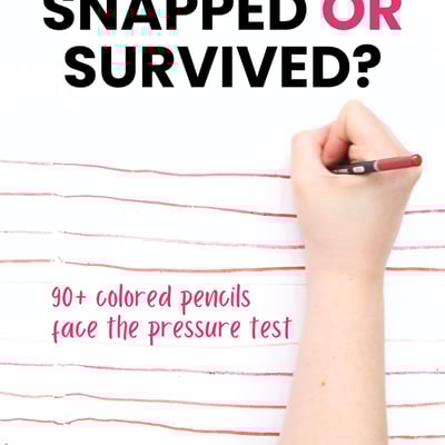 I test 90+ Brands of coloured pencils to find the best ones! Including Prismacolor, Caran d'Ache and Faber-Castell.