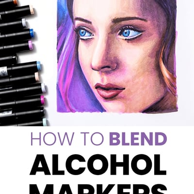 Learn how to blend alcohol markers in this beginner's guide to blending markers.