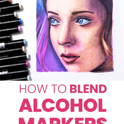 Check out this beginner's guide to learning how to blend alcohol markers by Sarah Renae Clark.
