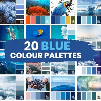 20 Blue Colour Palettes