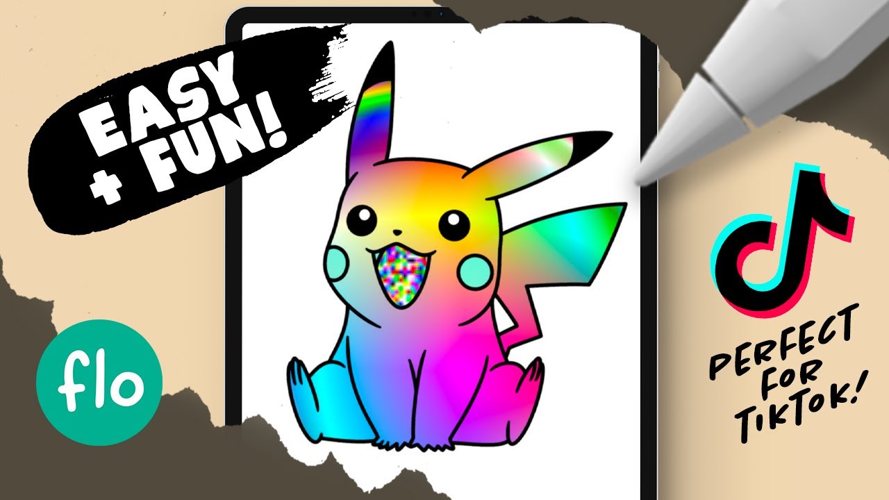 Easy and fun Procreate that's perfect for TikTok