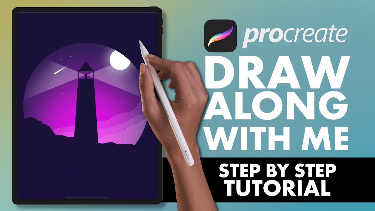 Draw along with me in Procreate