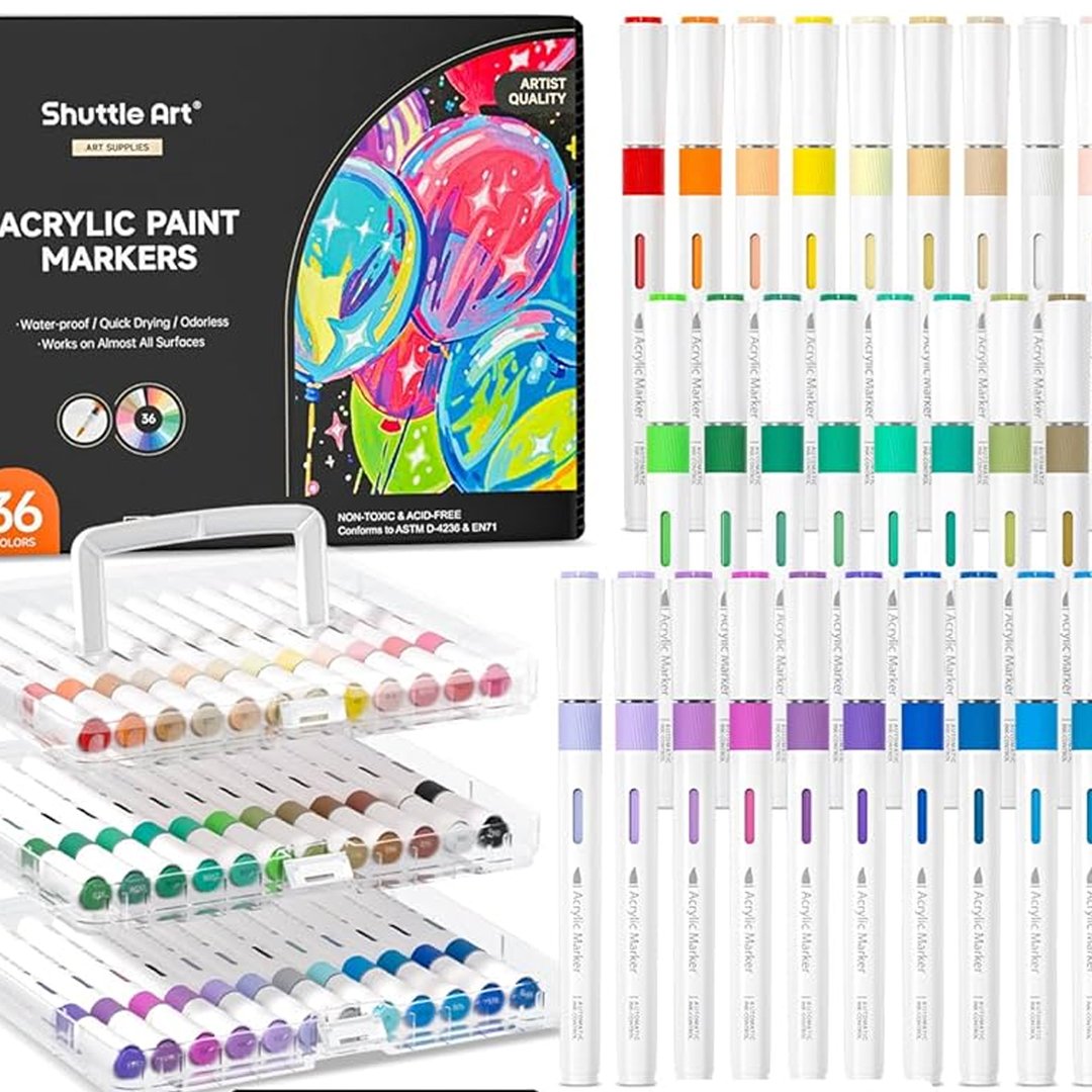 Shuttle Art Acrylic Paint Markers