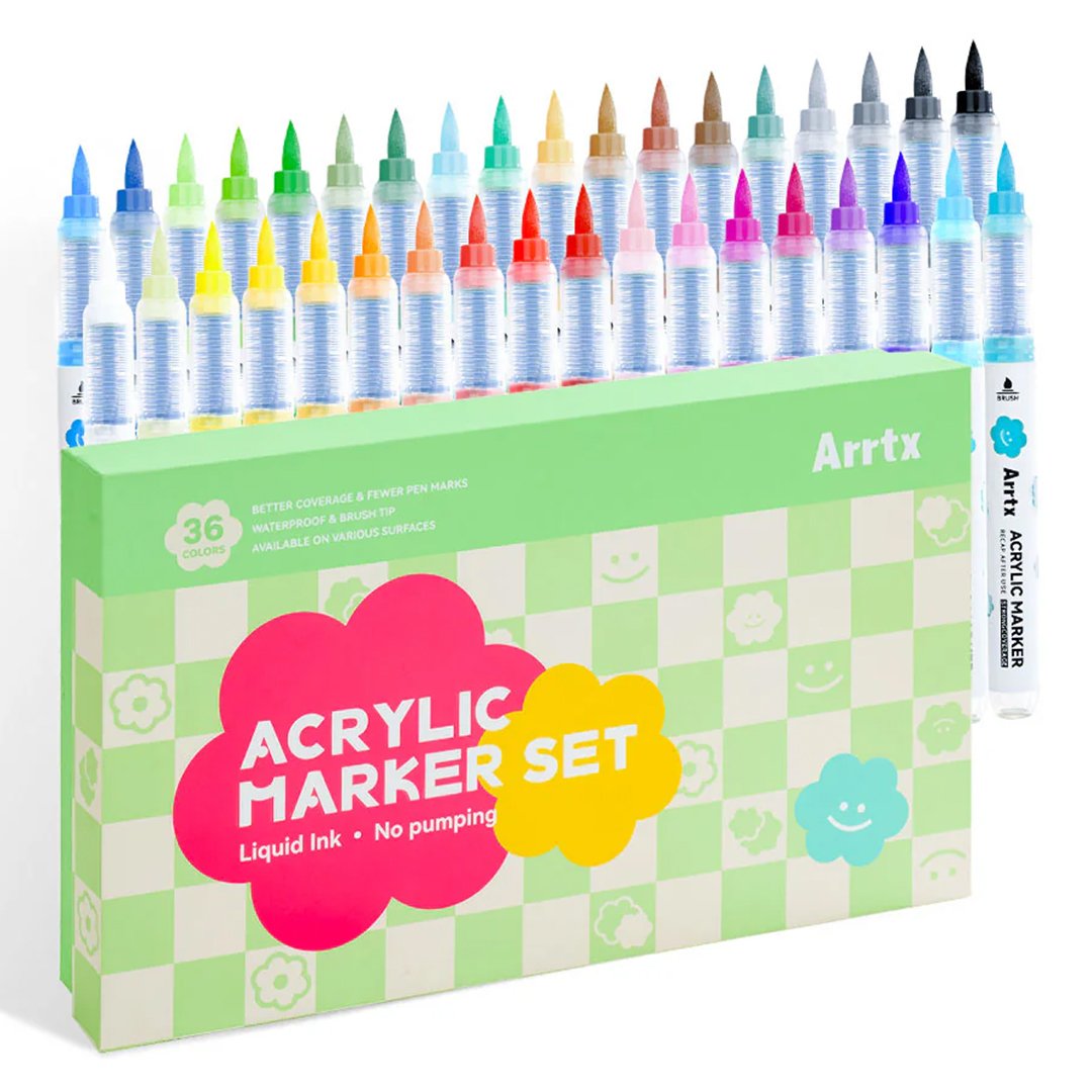 Arrtx Acrylic Markers (Liquid Ink)