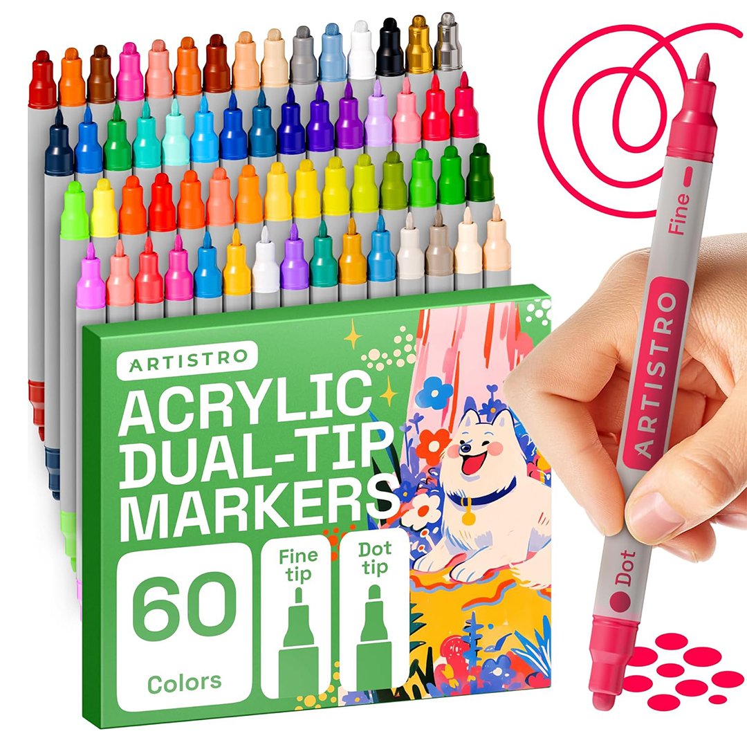 Artistro Dual Tip Paint Pens