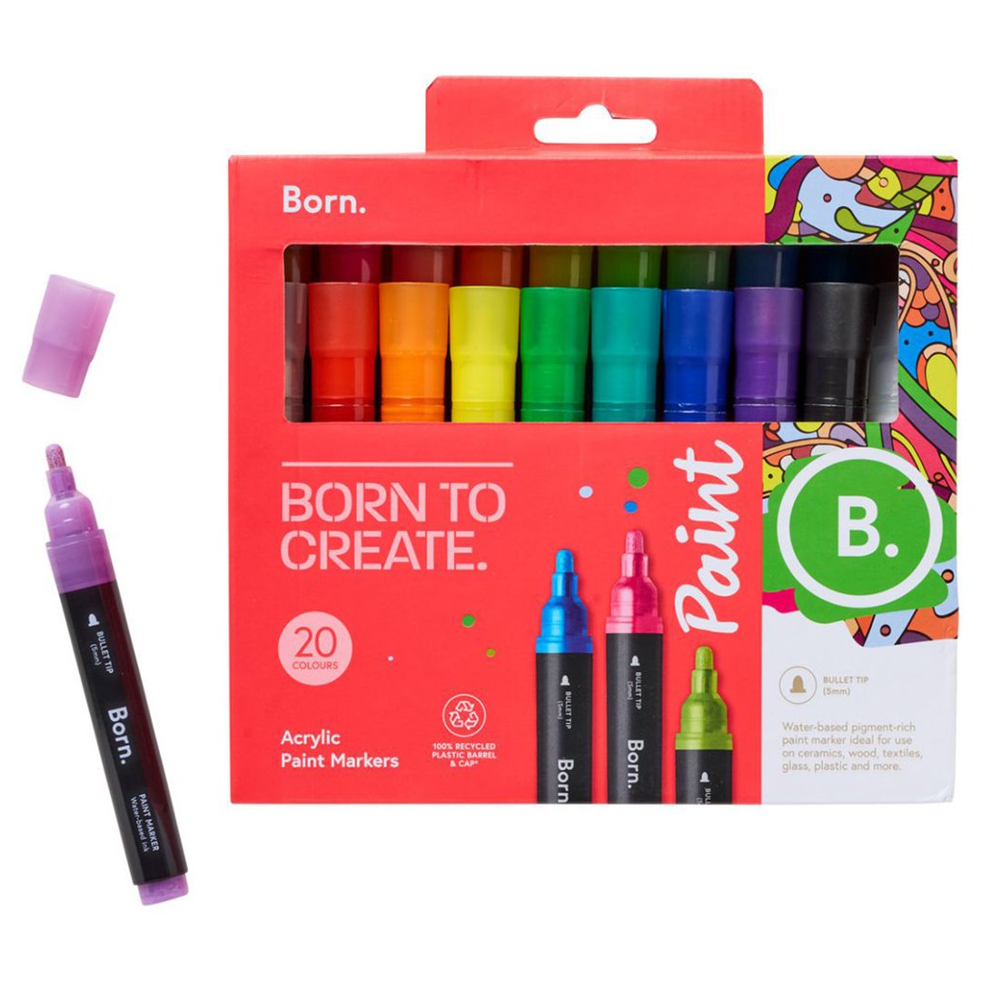 Born Acrylic Paint Markers