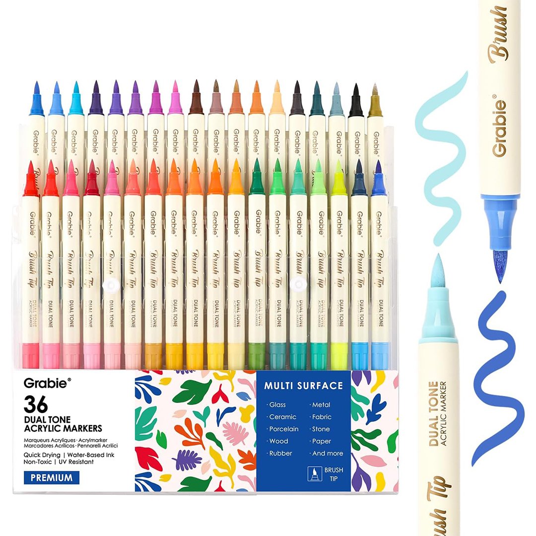 Grabie Dual Tone Acrylic Markers