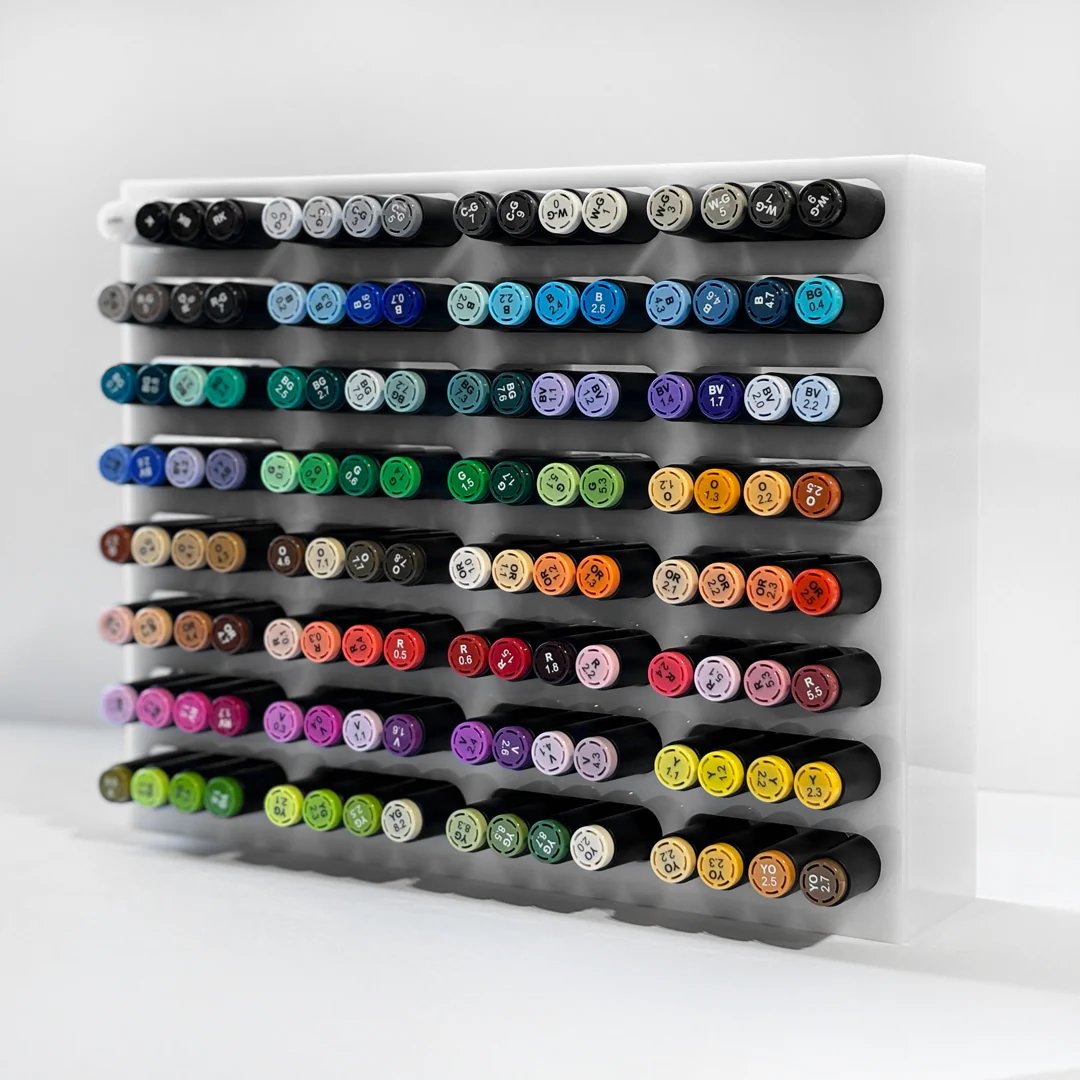 OLO Alcohol Markers in marker storage