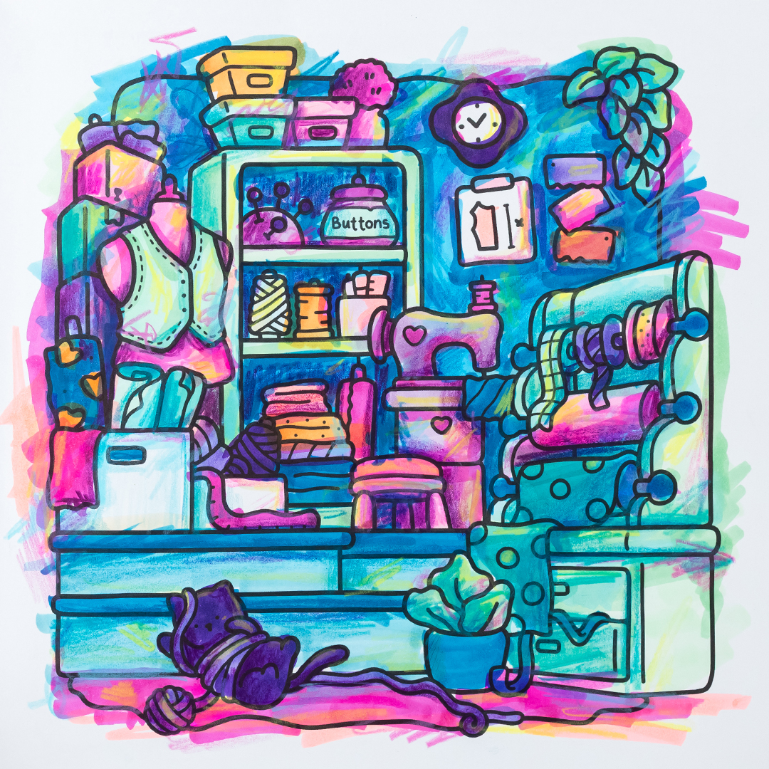 Dopamine Colouring Effect