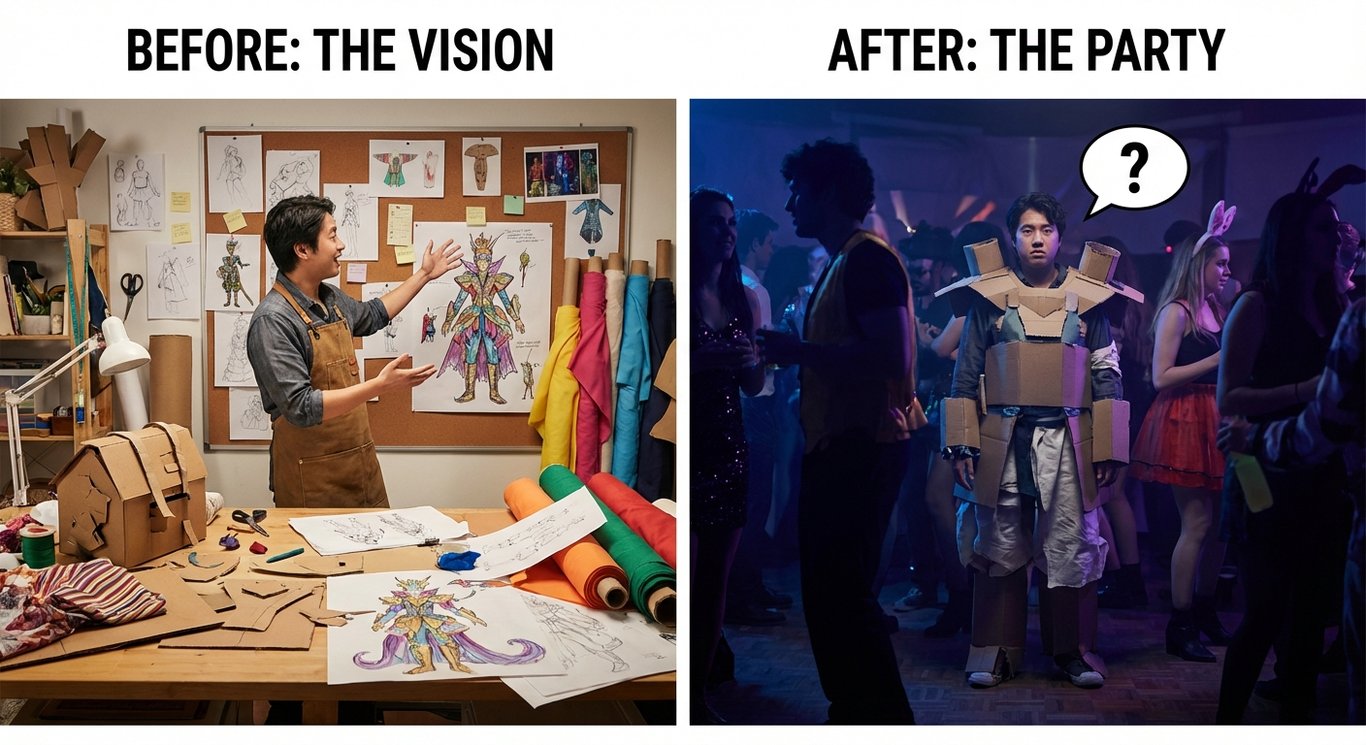 Halloween Costume Overthinker sample output